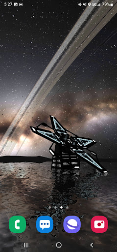 Plexus Space 3D Live Wallpaper Screen 2