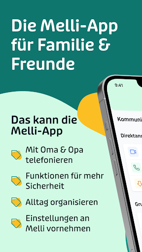 Android application Melli screenshort
