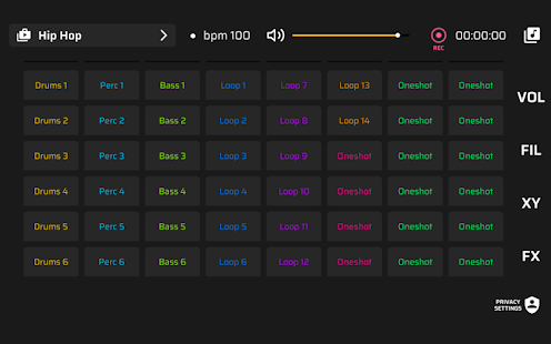 DJ Loop Pads - Создание музыки Screenshot