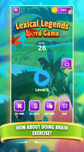 Android application Lexical Legends - Word Game screenshort