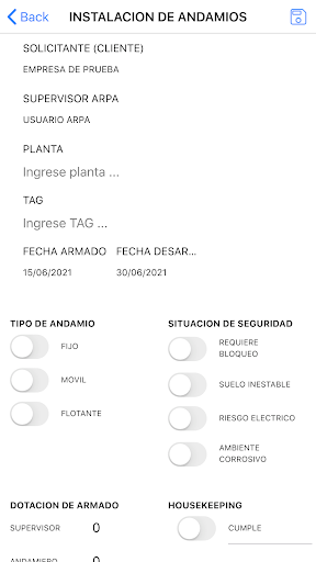 ARPP Screen 3