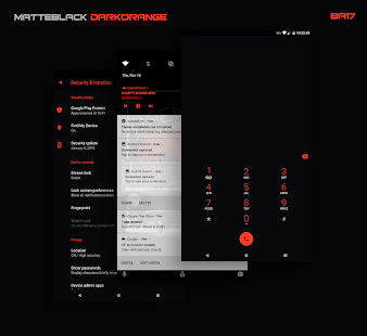 PitchBlack - Substratum Theme Tangkapan layar