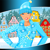 Winter Fashion Dress Up Games icon