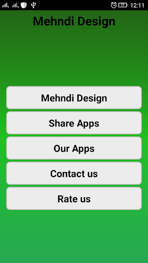 Android application Mehndi Art 3D screenshort