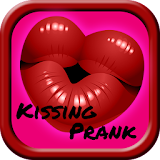 Kissing prank icon