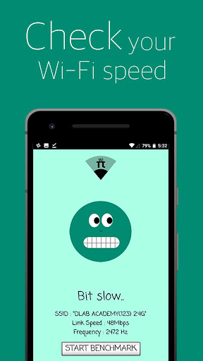 Wi-Pi: Check Network Speed Screen 2