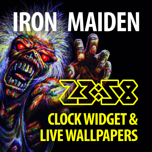 Iron Maiden Clock Widget