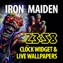 Iron Maiden Clock Widget 
