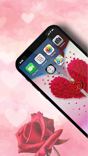 Rose Zip Lock Screen