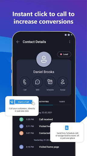 Limecall: Lead Management App Screenshot 3 - AppWisp.com