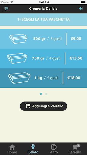 Cremeria Delizia Screen 3