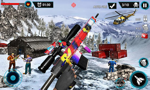 Mission secrète terroriste du FPS : Jeux de tir 20 screenshots apk mod 3