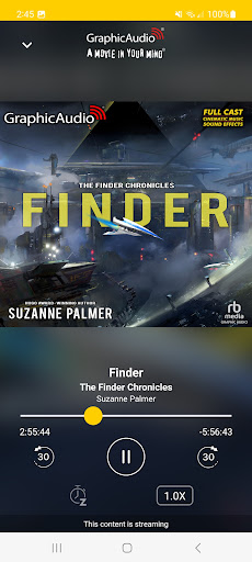 GraphicAudio Access Audiobooks Screen 2