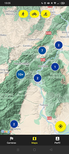 OTR - Open Trail Races Screen 2