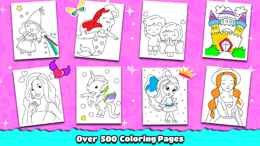Princesa Para Colorir - Jogo – Apps no Google Play