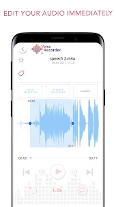 Voice Recorder and Editor App