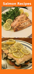 Captura 14 Salmon Recipes android