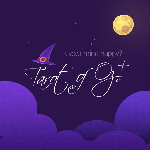 Oz’s tarot+-Tarot, Tarot Card logo