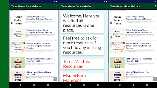 App preview