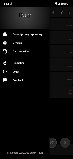Razr VPN Screen 3
