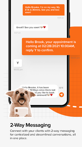 Screenshot of MoeGo: for busy pet groomers