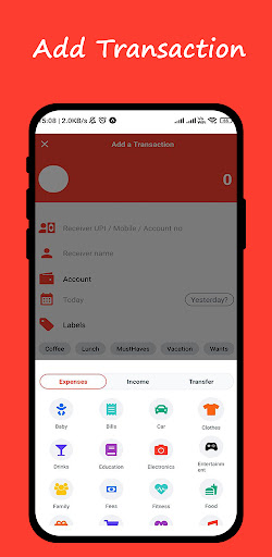 Money Book - Expense Tracker Screen 2
