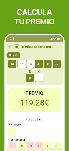 BONOLOTO Escáner y Resultados Screen 3
