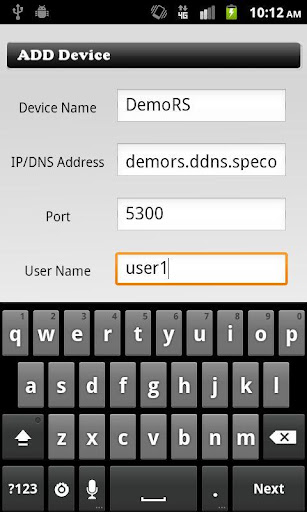 Speco Player Screen 2