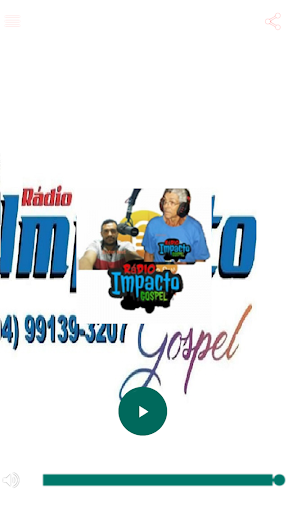 Android application Rádio Impacto Gospel 2022 screenshort