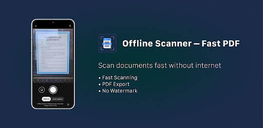 Offline Scanner – Fast PDF Android app official cover banner