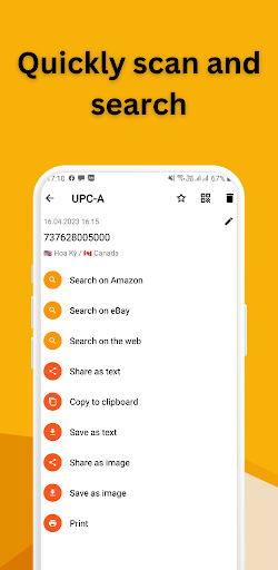 QR Scanner and Creator Screen 3