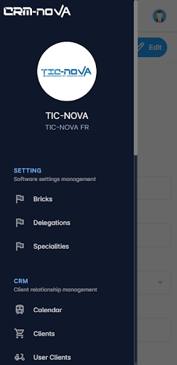 CRM-NOVA Screen 3