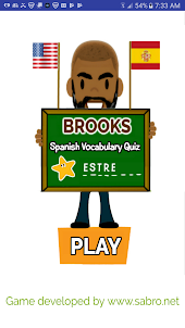 Brooks Spanish Vocabulary QUIZ
