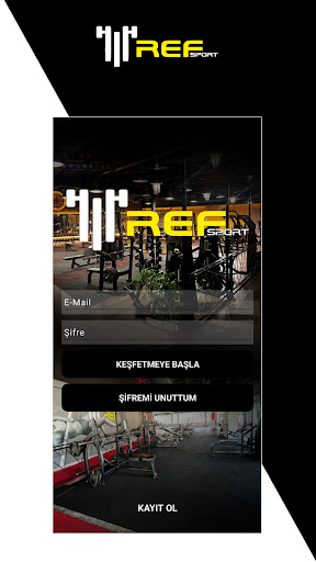 Android application Ref Sport screenshort