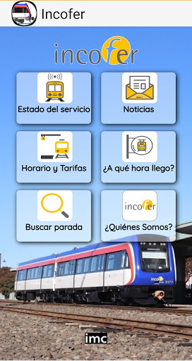 Android application Incofer screenshort