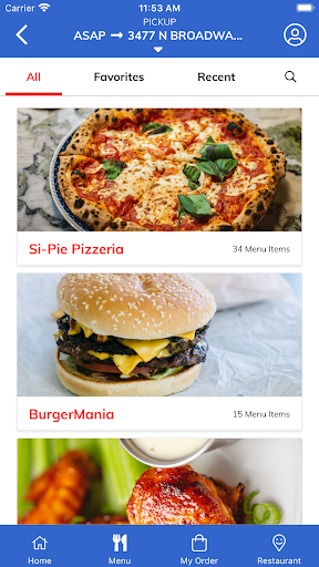 Si Pie Pizzeria Screen 2