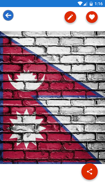 Captura 8 Nepal Flag Wallpaper: Flags and Country Images android