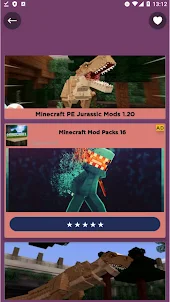 Minecraft PE Jurassic Mods