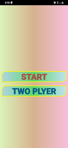 Android application tic tac toe game screenshort