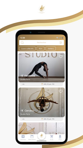 Android application Air Dance Studio screenshort