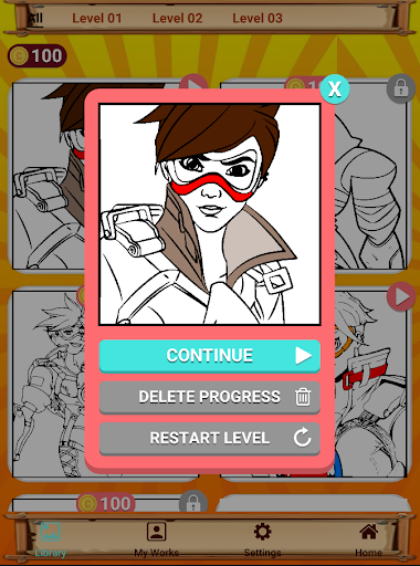 Color By Number Overwatch Screen 2
