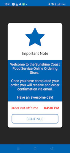 Sunshine Coast Food Service Screen 2