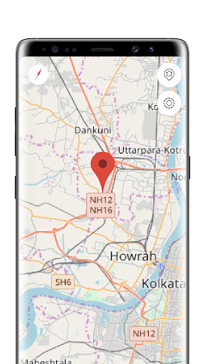 Kolkata Offline Map Screen 2