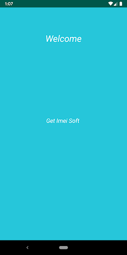 Android application GetIMEI screenshort