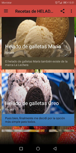 Recetas de HELADOS caseros