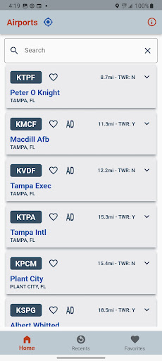 Android application ATIS Mobile Link screenshort