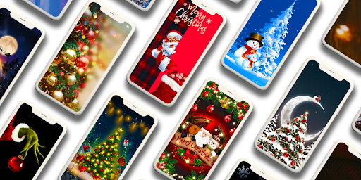 Android application Christmas wallpapers screenshort