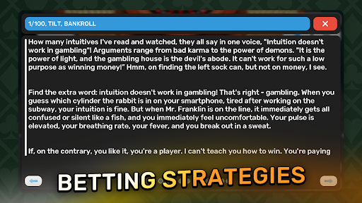 Beat the Casino: Roulette Screen 2