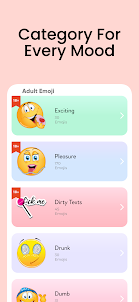 Adult Emoji Dirty Sticker