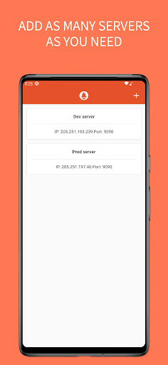 Android application Prometheus Metrics Reader screenshort
